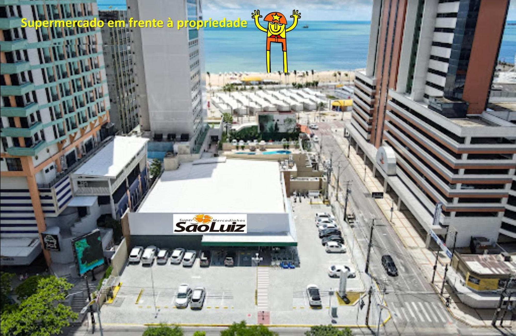 Via Venetto - Vista Mar Aparthotel Fortaleza  Bagian luar foto